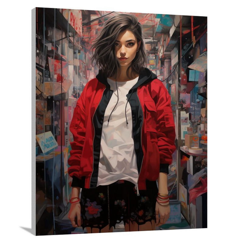 Streetwear Fusion - Canvas Print