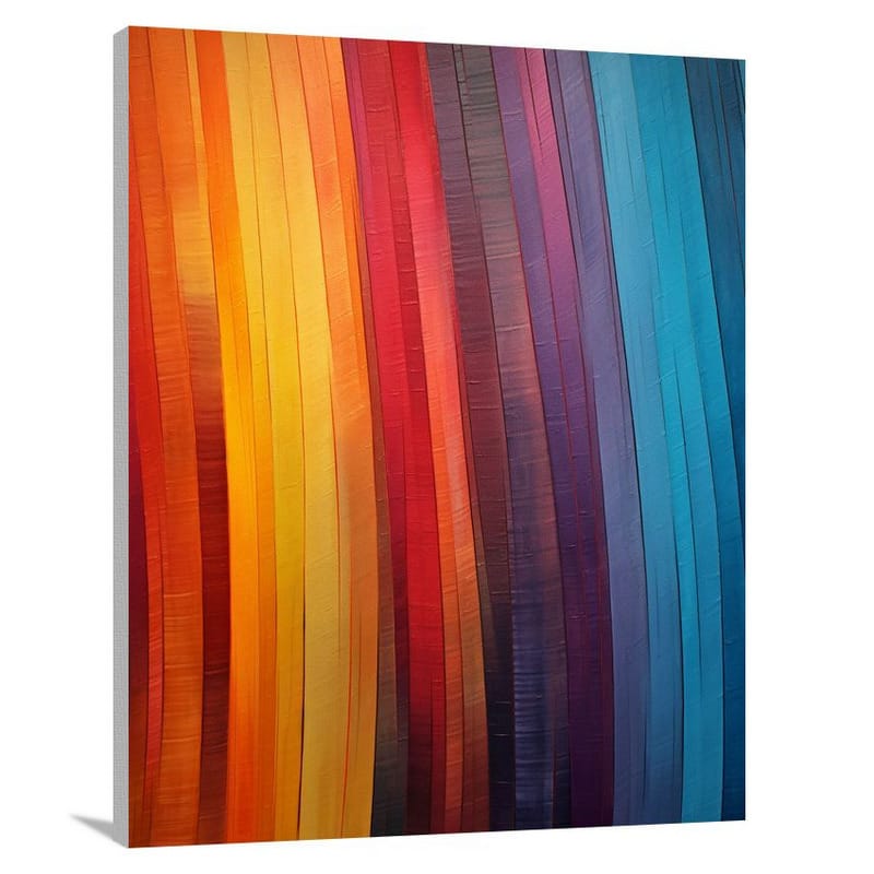 Striped Harmony - Canvas Print