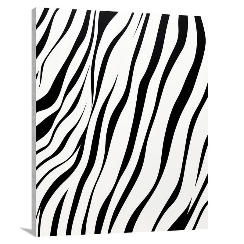 Striped Whimsy - Canvas Print