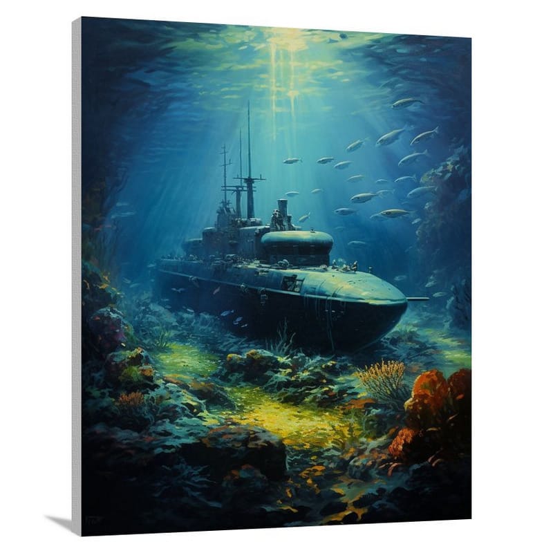 Submarine Symphony - Canvas Print