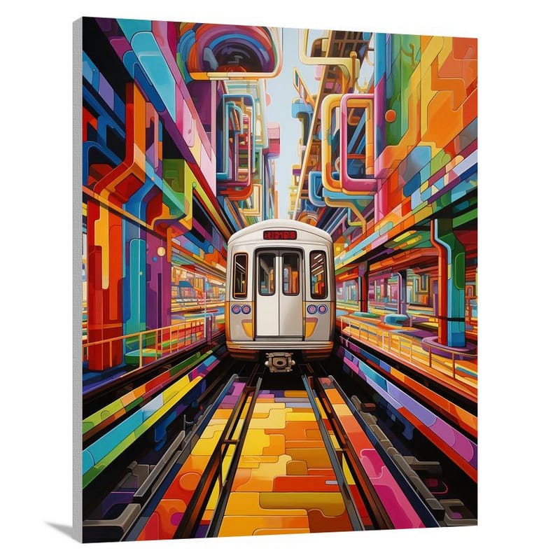 Subway Dreamscape - Canvas Print