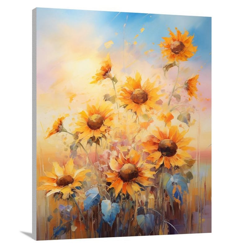 Sunflower Symphony - Canvas Print