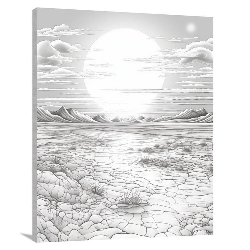 Sunrise Serenity - Canvas Print