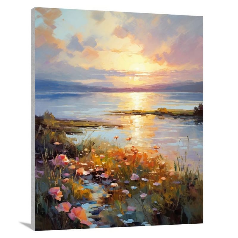 Sunrise Serenity - Impressionist - Canvas Print