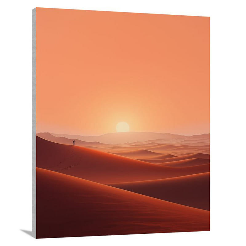 Sunset - Minimalist - Canvas Print