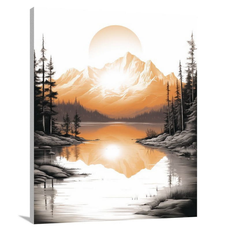 Sunset Serenity - Canvas Print