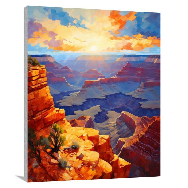 Sunset Splendor: United States - Canvas Print