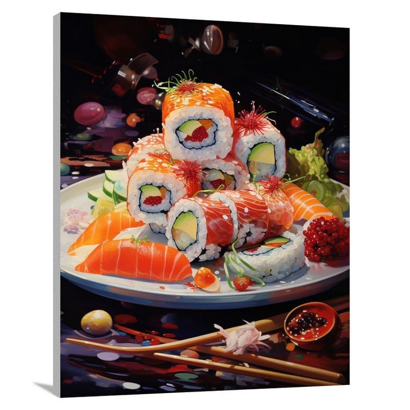 Sushi Symphony - Canvas Print