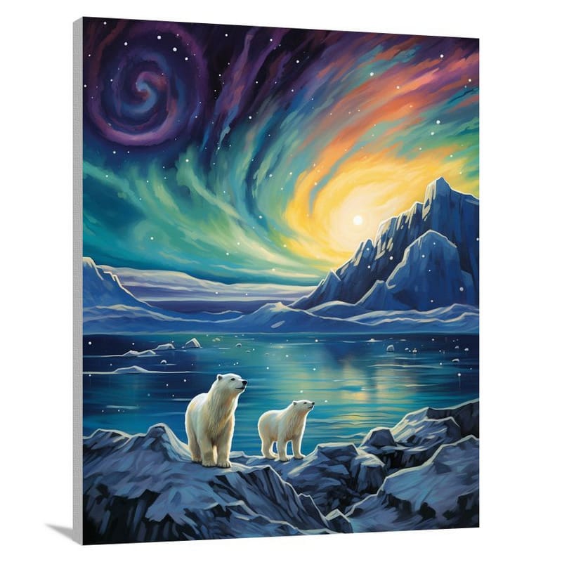 Svalbard Symphony - Contemporary Art - Canvas Print