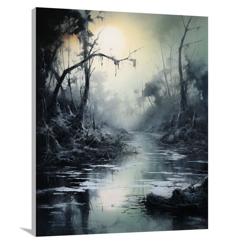 Swamp Serenade - Watercolor 2 - Canvas Print