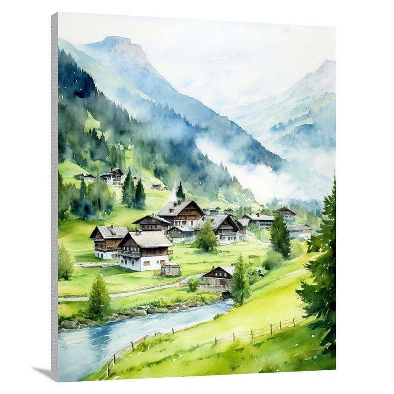Swiss Serenity - Canvas Print