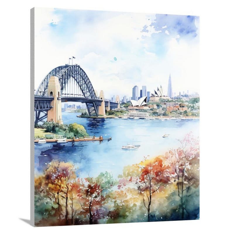 Sydney's Reflections - Canvas Print