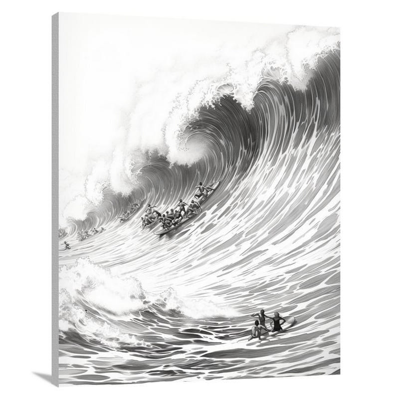 Sydney's Wave - Canvas Print