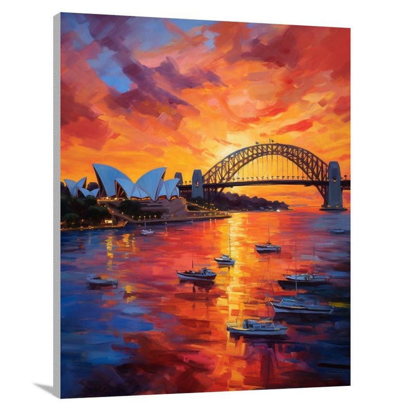 Sydney Sunset - Canvas Print