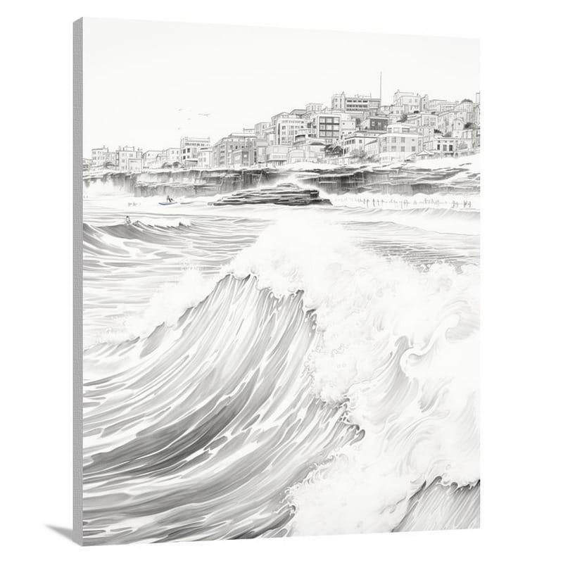 Sydney Waves - Canvas Print