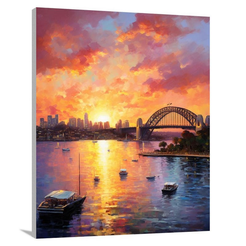 SydneySunset - Canvas Print