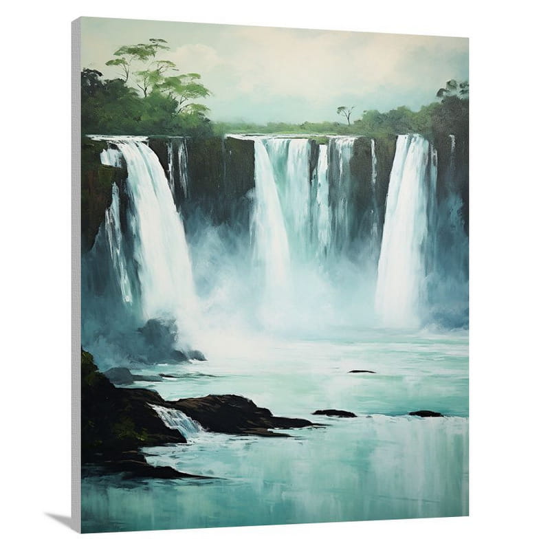Symphony of Water: South America - Canvas Print