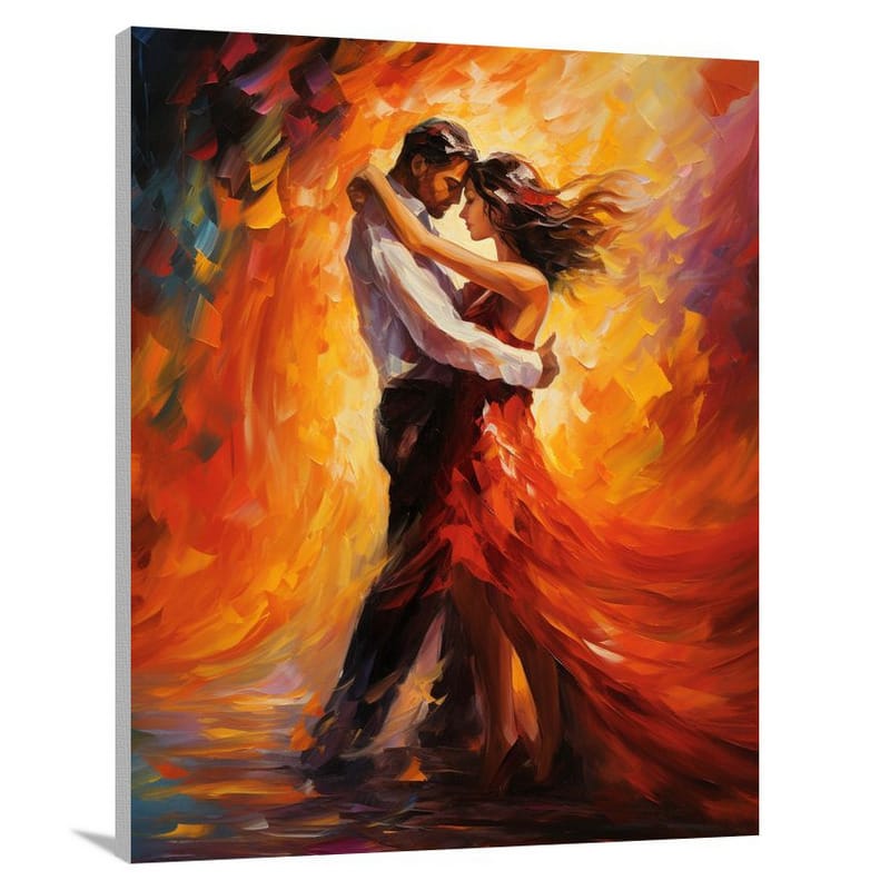 Tango Fire - Canvas Print