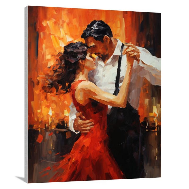 Tango Passion in Argentina - Canvas Print