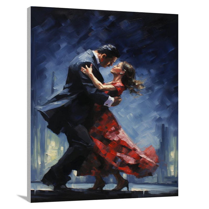 Tango Rhythm - Canvas Print