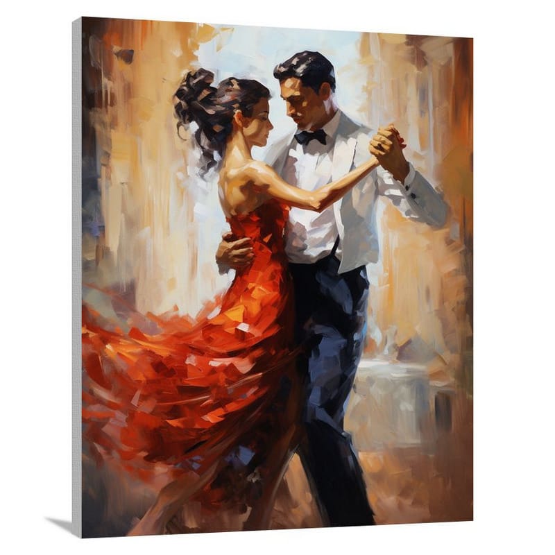 Tango Rhythm in Argentina - Canvas Print