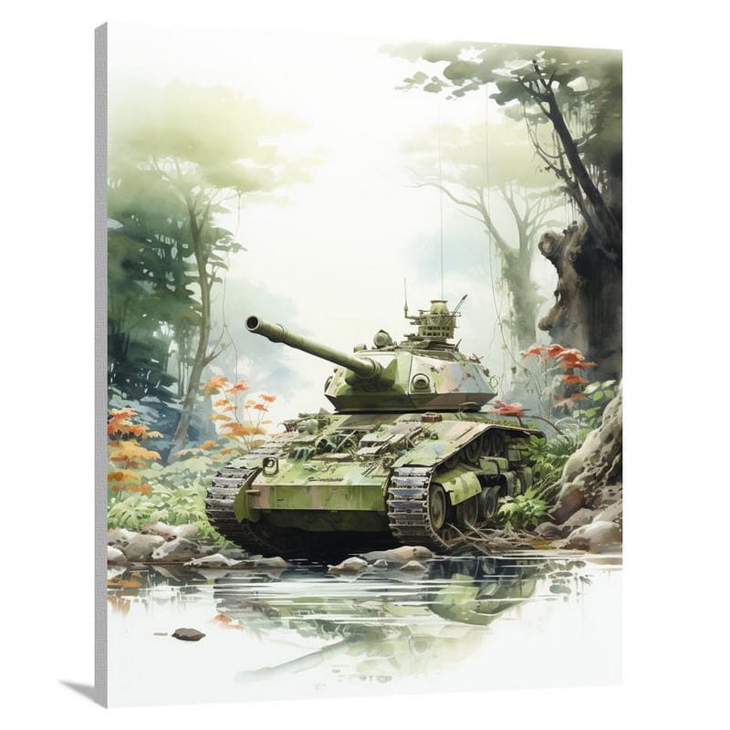 Tank's Disruption - Canvas Print