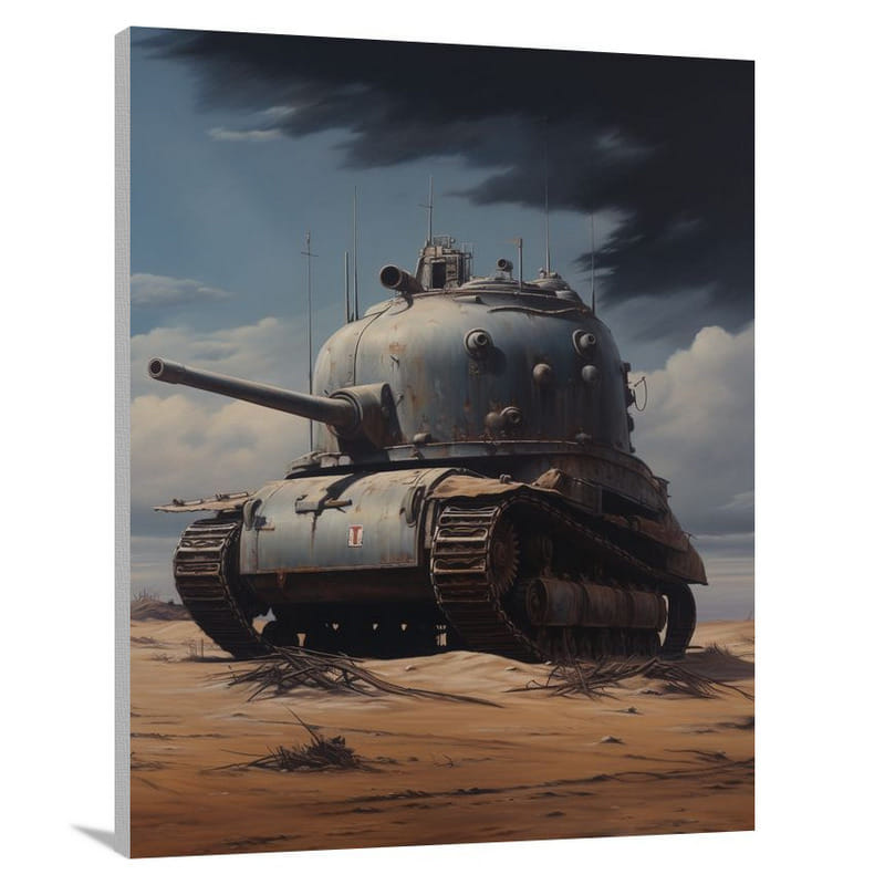 Tank: Symbol of Strength - Contemporary Art - Canvas Print