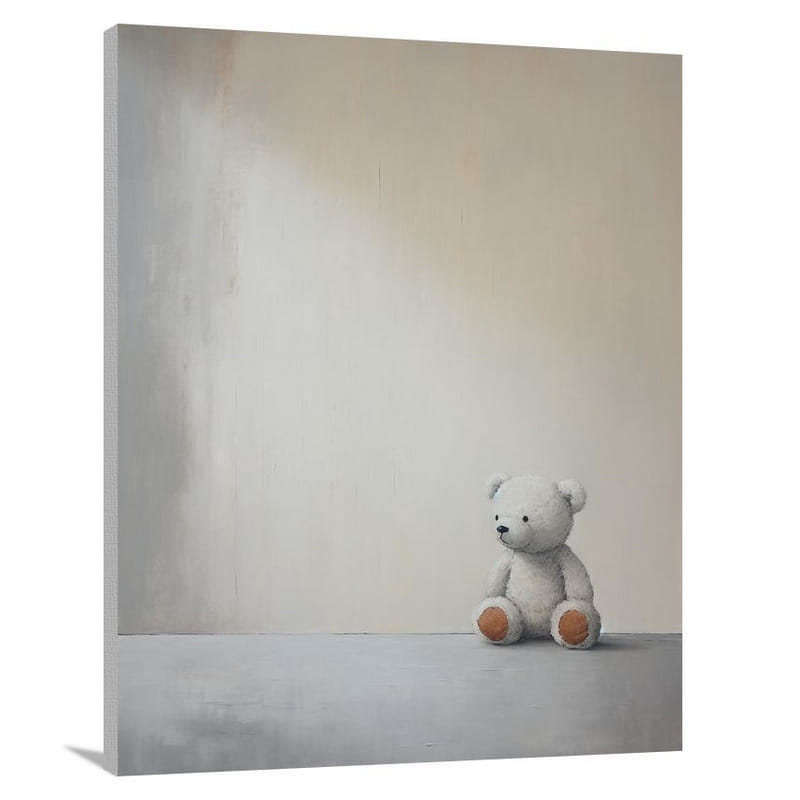 Teddy Bear's Farewell - Canvas Print