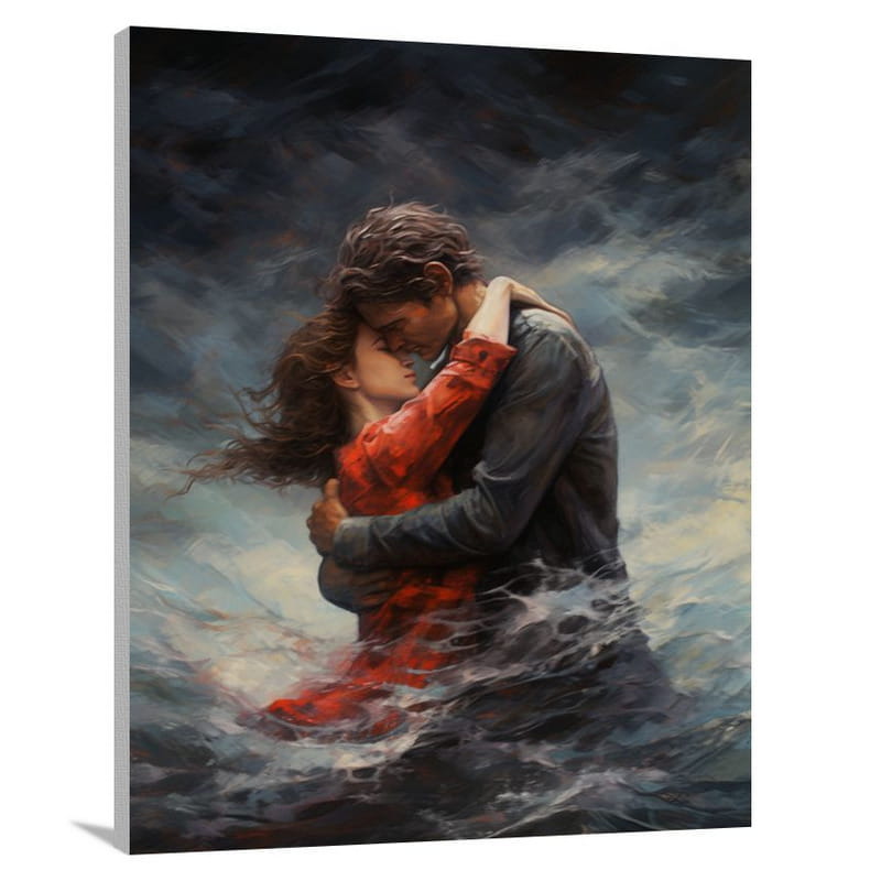 Tempestuous Love - Canvas Print