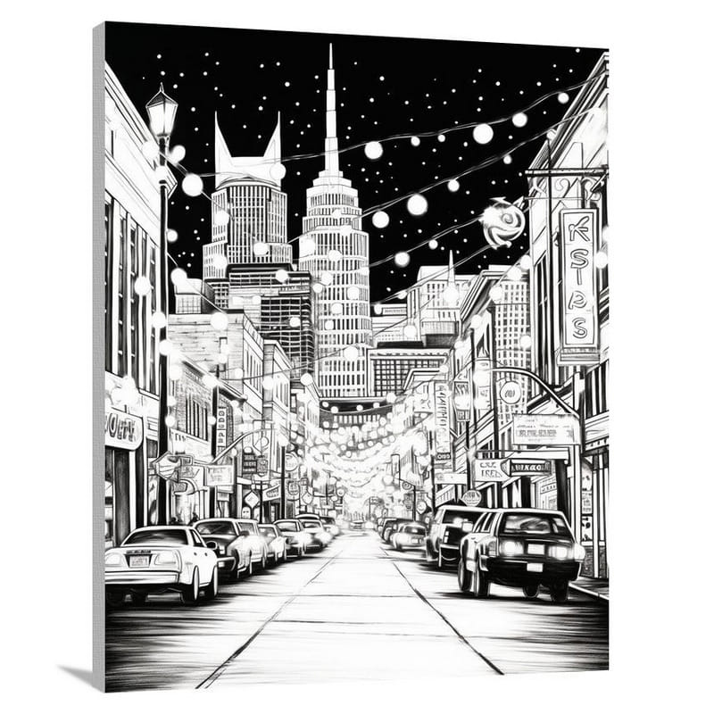 Tennessee Nights - Canvas Print