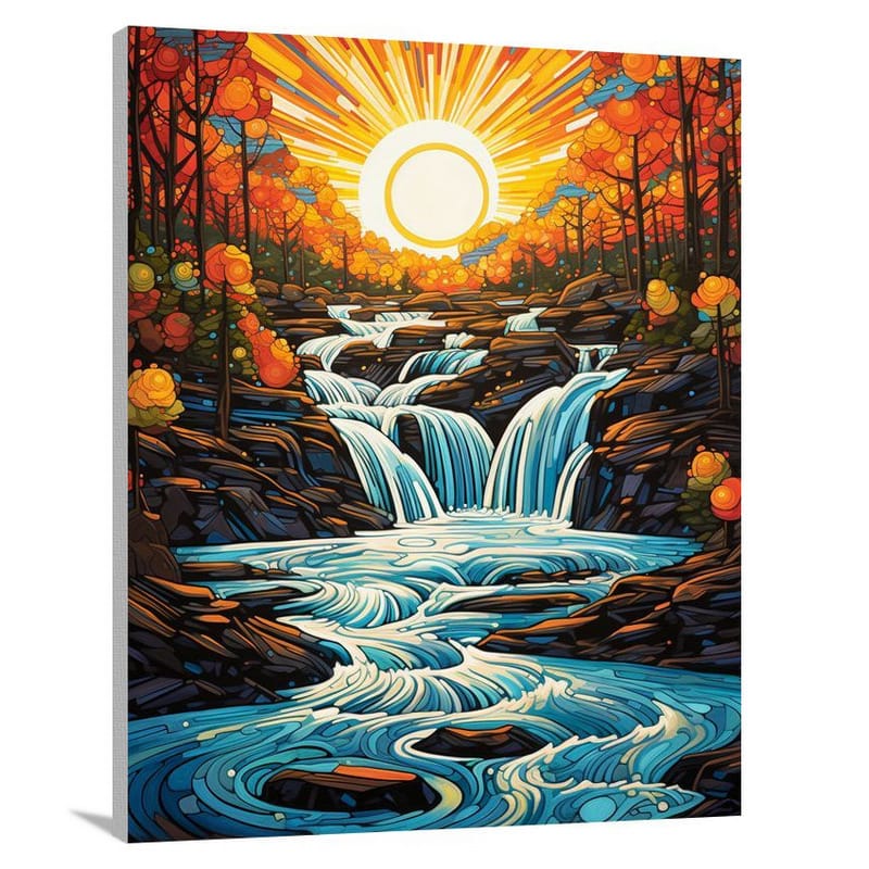 Tennessee Waterfall - Canvas Print