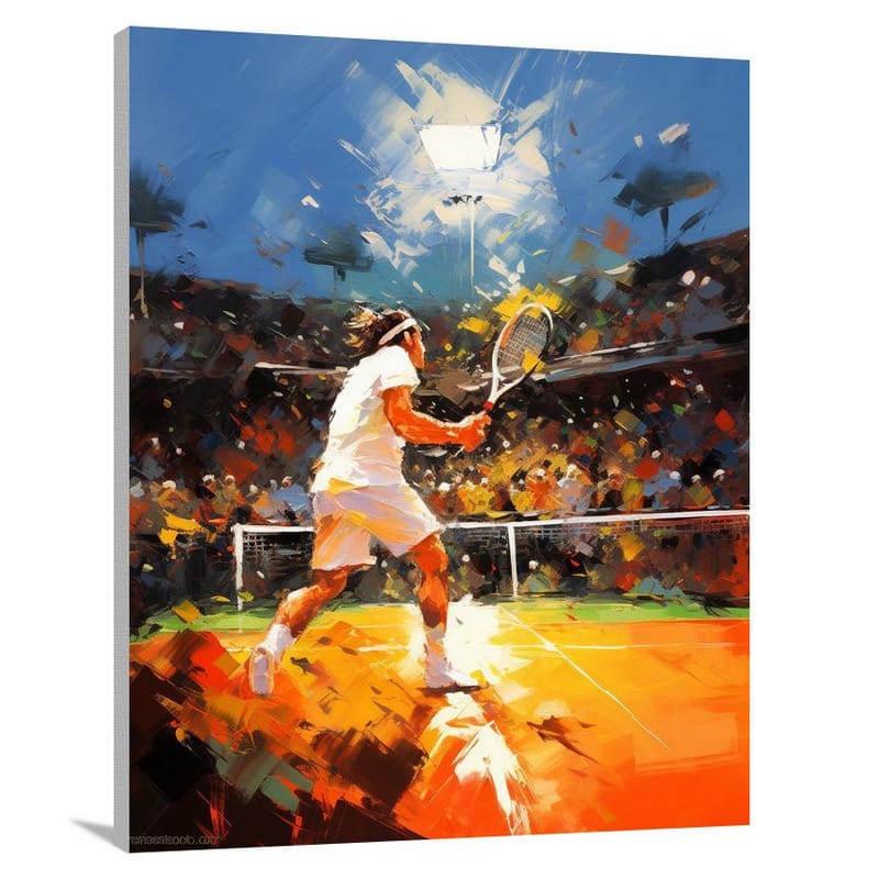 Tennis Thrills - Canvas Print