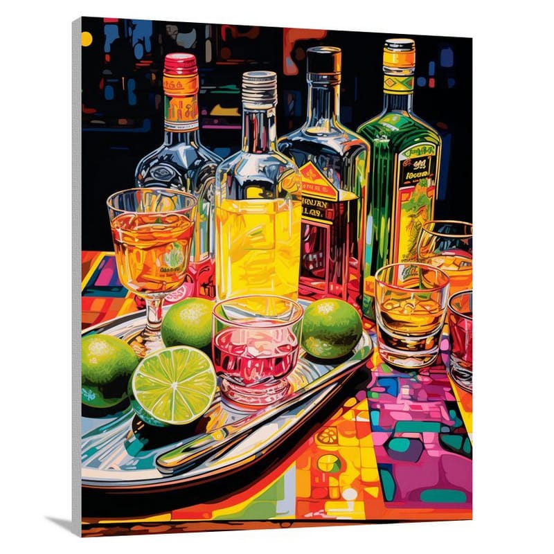 Tequila Nights - Canvas Print