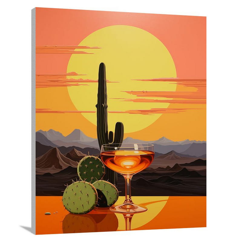 Tequila Oasis - Canvas Print