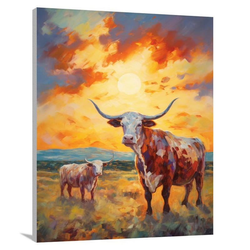 Texas Twilight - Canvas Print