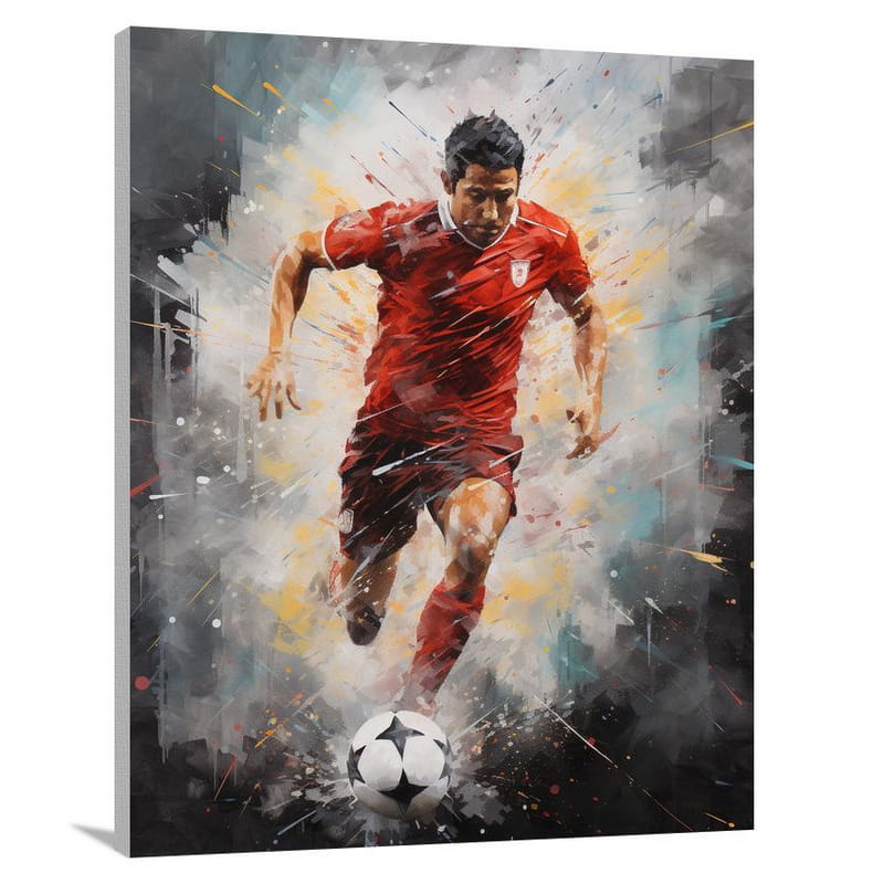The Art of Football - Canvas Print