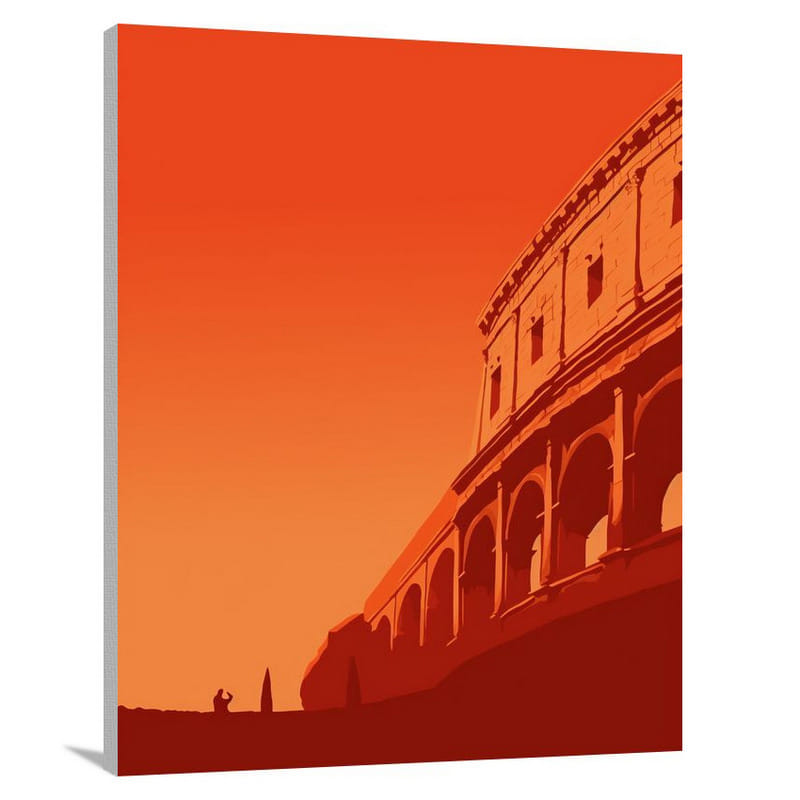 The Colosseum: Captivating Colosseum - Canvas Print