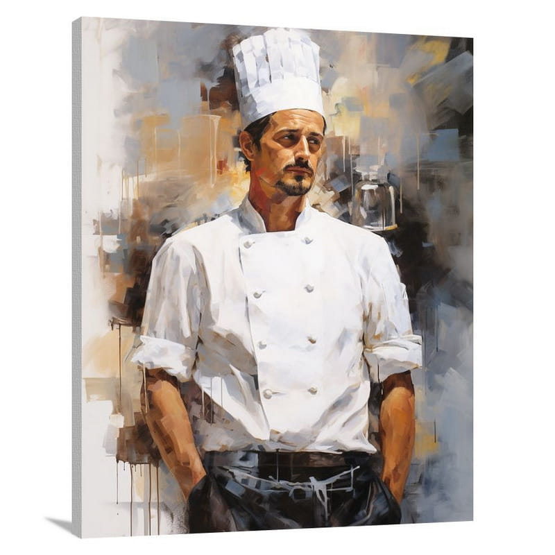 The Culinary Maestro - Canvas Print