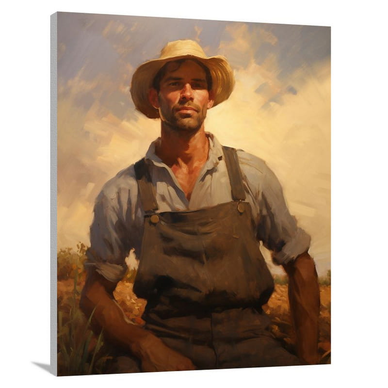 The Farmer's Harvest - Canvas Print