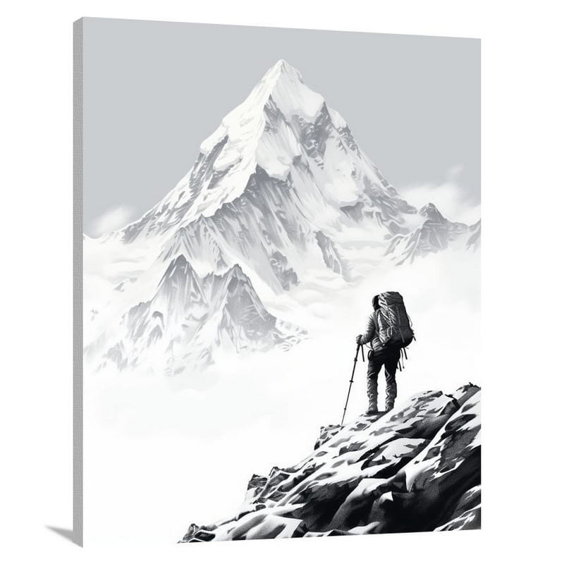 The Himalaya: Conquering Limits - Canvas Print