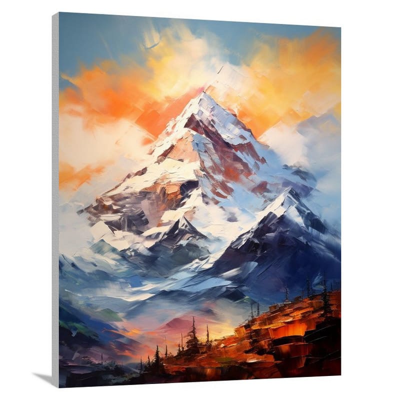 The Himalaya: Majestic Peaks - Canvas Print
