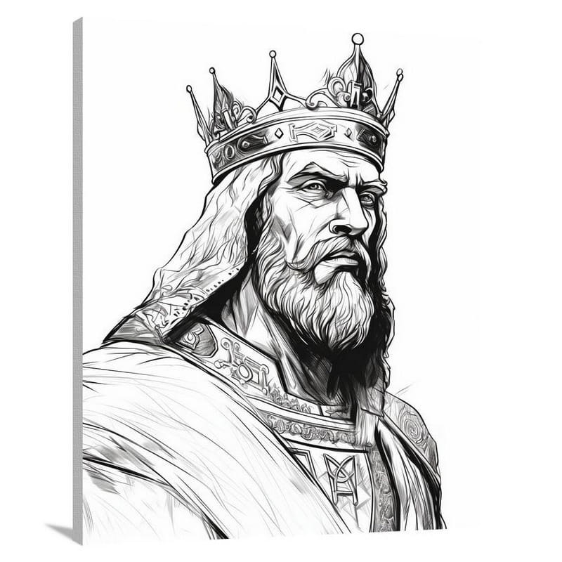 The King's Decree - Canvas Print
