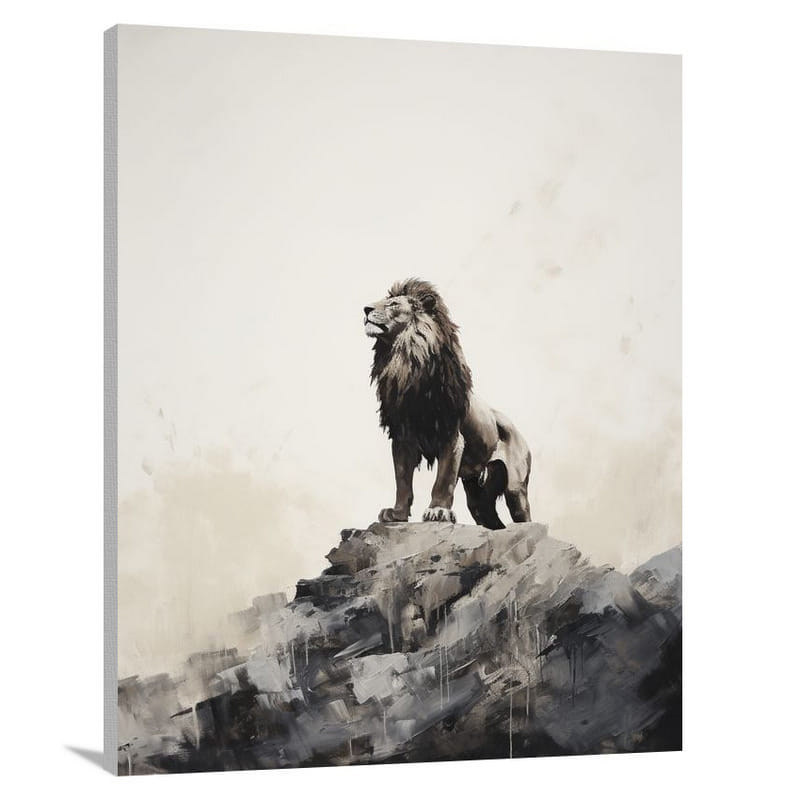 The Last Stand: Lion's Roar - Canvas Print