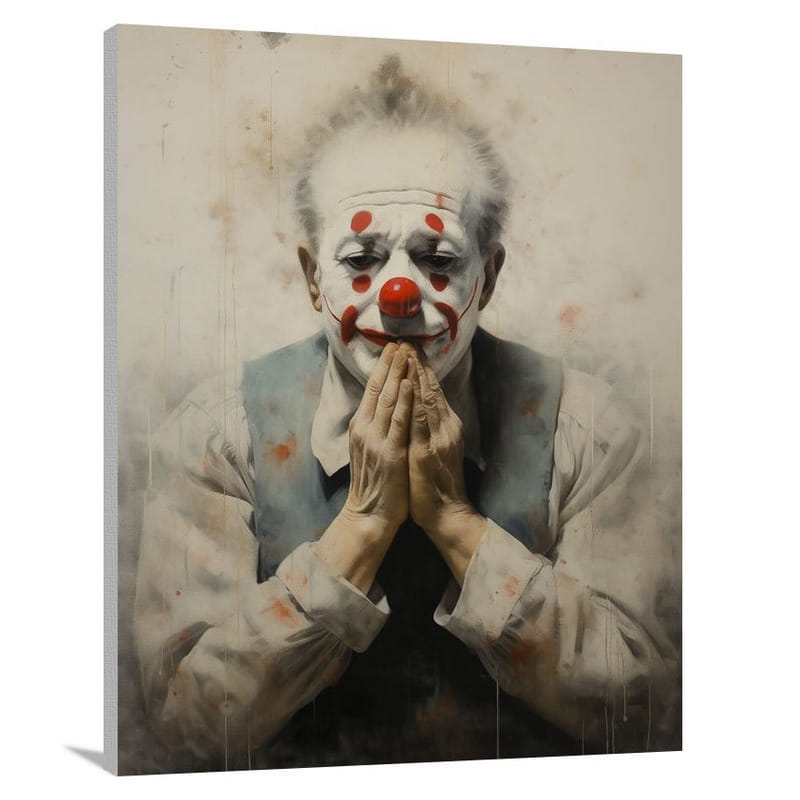 The Legacy of a Clown - Canvas Print