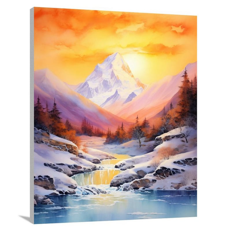 The Majestic Himalaya - Canvas Print