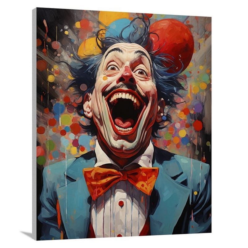 The Paradox of Laughter - Canvas Print