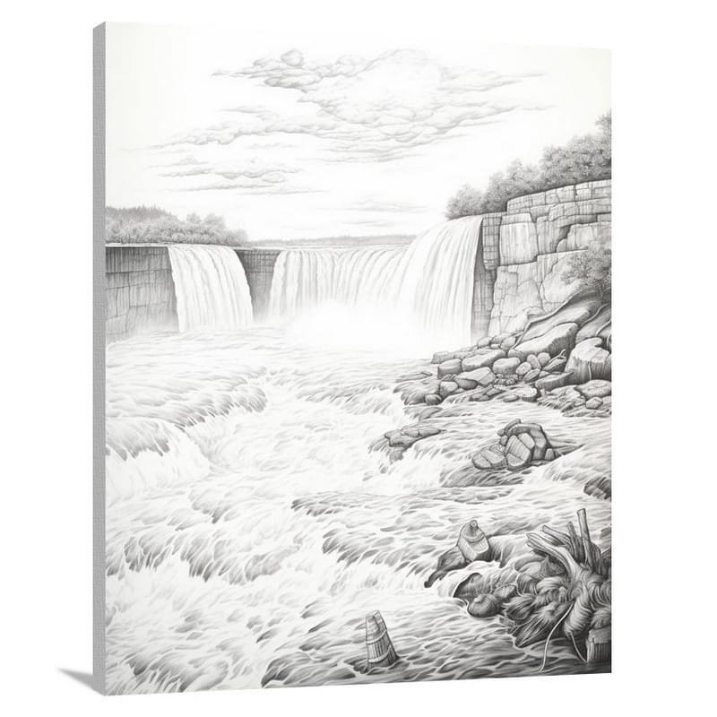 The Power Within: Niagara Falls - Canvas Print