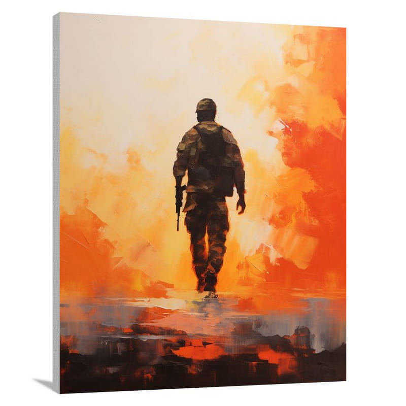 The Soldier's Journey - Canvas Print
