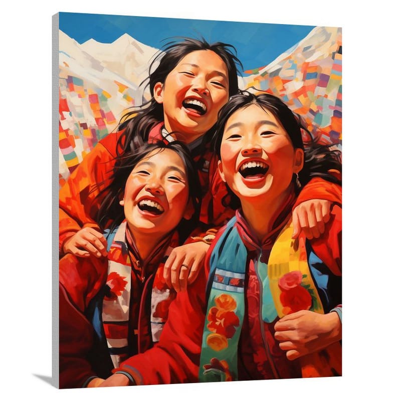Tibetan Harmony - Canvas Print