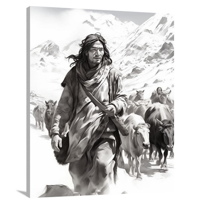 Tibetan Resilience - Canvas Print